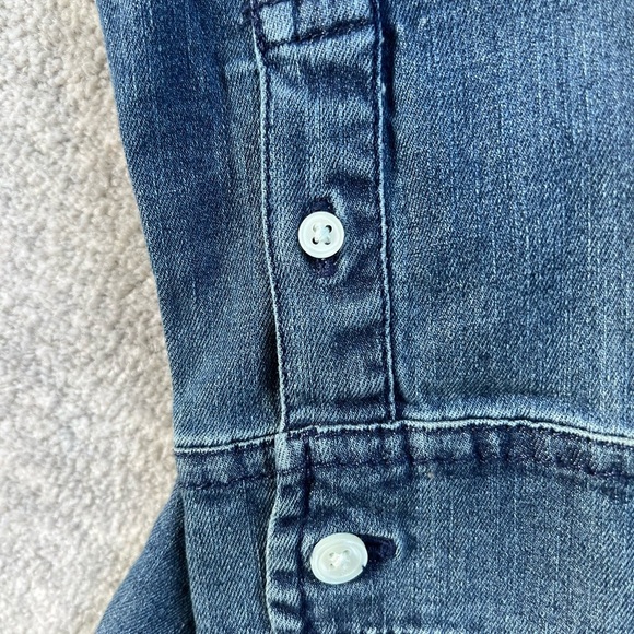 Abercrombie Kids Denim Buttondown Sz. 7/8 - Picture 5 of 6